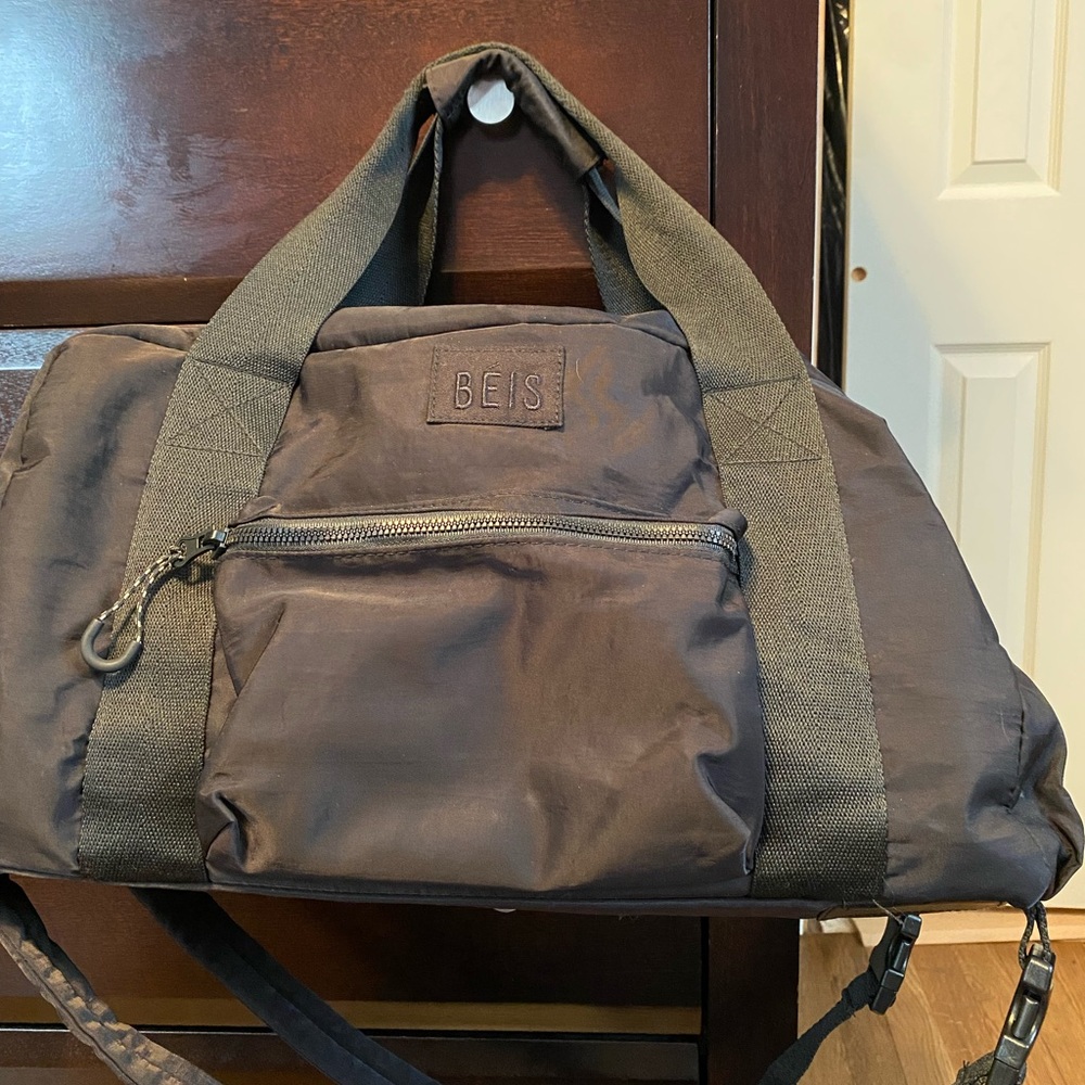 BEIS Black ‘The Sport’ Duffel Backpack